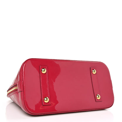 Louis Vuitton Vernis Alma MM Pomme D'Amour 4 of 7