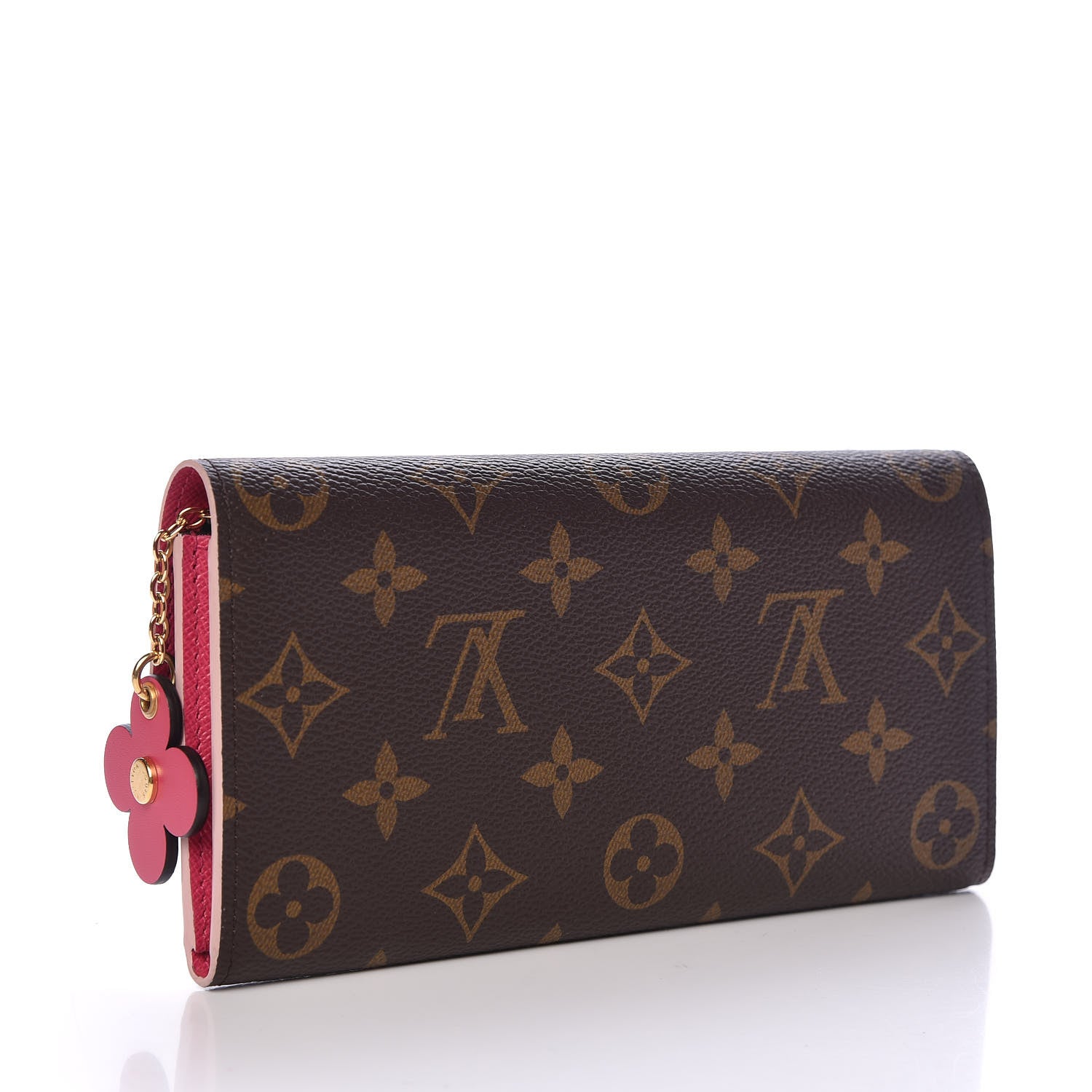 Louis Vuitton Monogram Bloom Flower Emilie Wallet 3 of 8