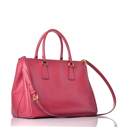 Prada Saffiano Medium Galleria Double Zip Tote Bruyere 4 of 9