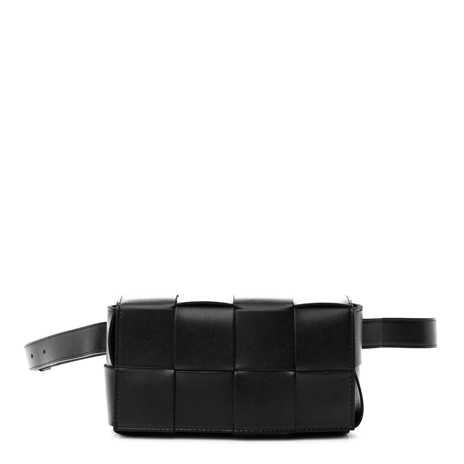 Bottega Veneta Nappa Maxi Intreccio The Belt Cassette Bag Black 1 of 9