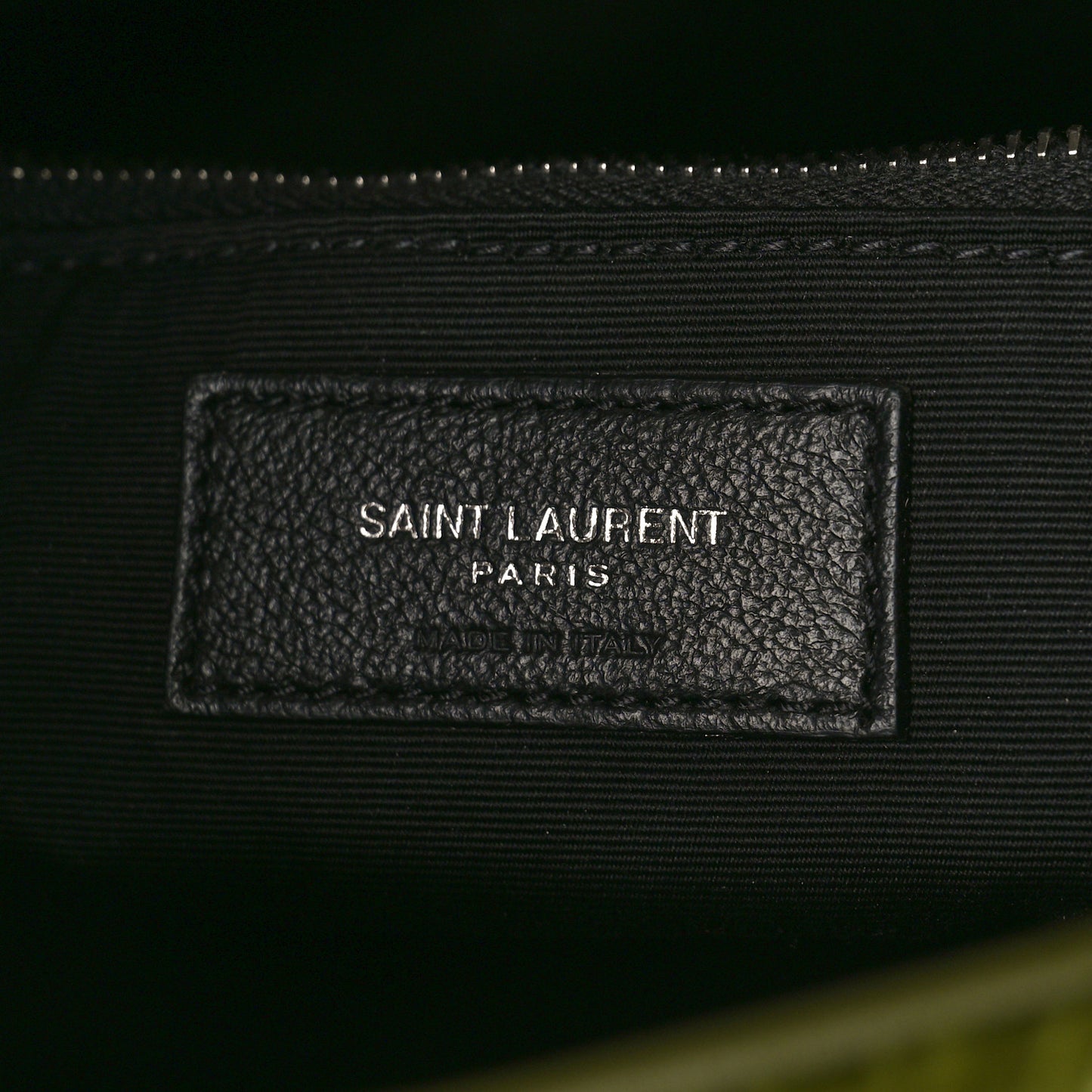 Velvet Quilted Small Loulou Puffer Monogram Chain Satchel Light Avocado