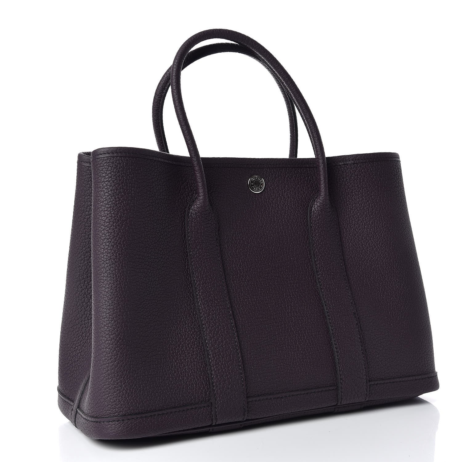 Hermes Vache Country Garden Party 30 TPM Raisin 3 of 11