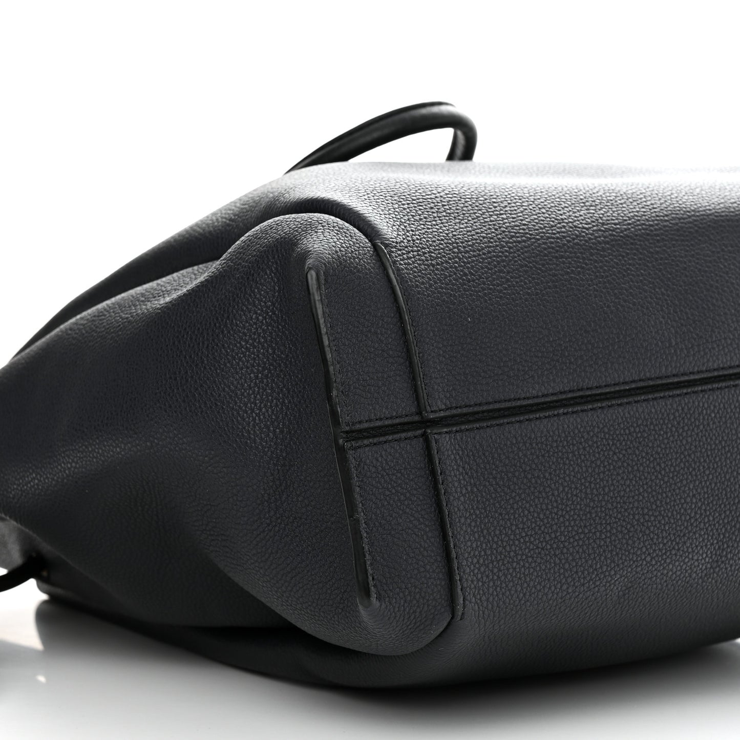 Calfskin Medium Flamenco Knot Bag Midnight