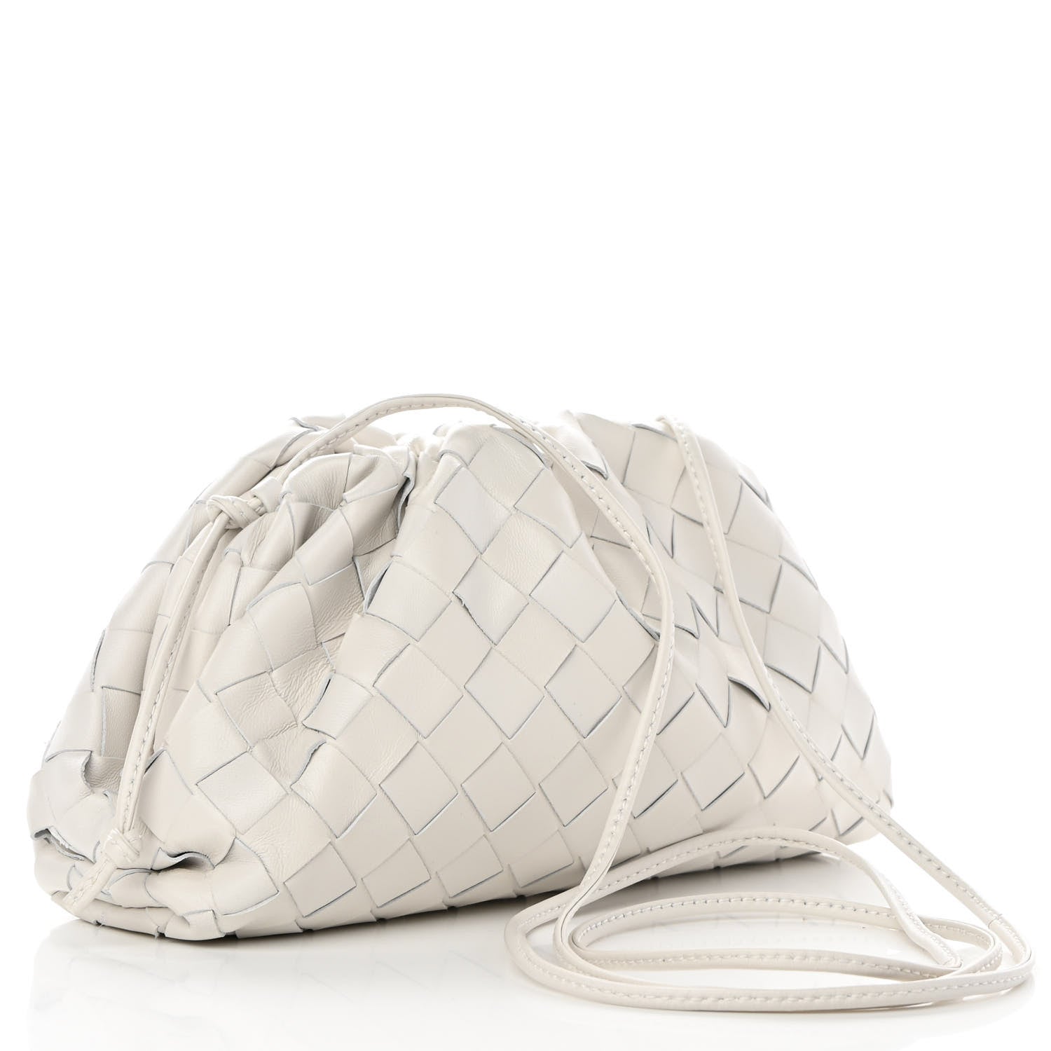 Bottega Veneta Nappa Intrecciato The Mini Pouch Chalk 3 of 10