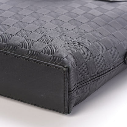 Louis Vuitton Damier Infini Porte-Documents Jour Briefcase Onyx 8 of 9