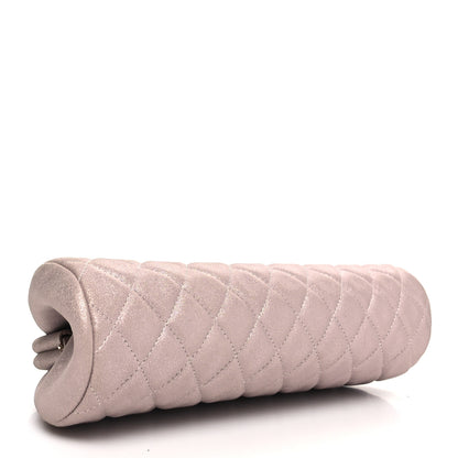Chanel Metallic Lambskin Quilted Timeless Clutch Pink 4 of 12