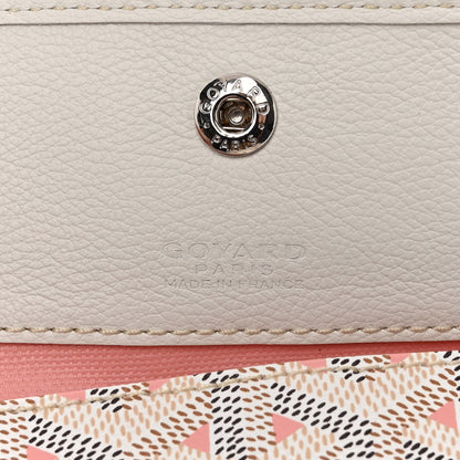 Goyard Goyardine Saint Louis Claire Voie GM White Pink 6 of 9