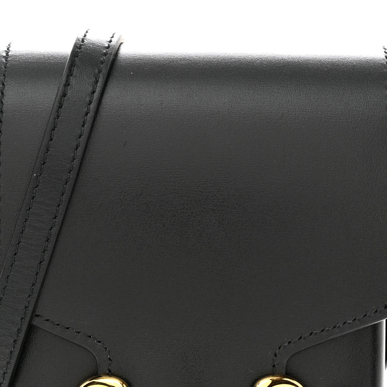 Gucci Boarded Plutone Calfskin Mini Horsebit 1955 Crossbody Bag Black 8 of 11