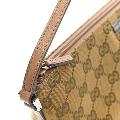 Gucci Monogram Boat Pochette Yellow 13 of 15