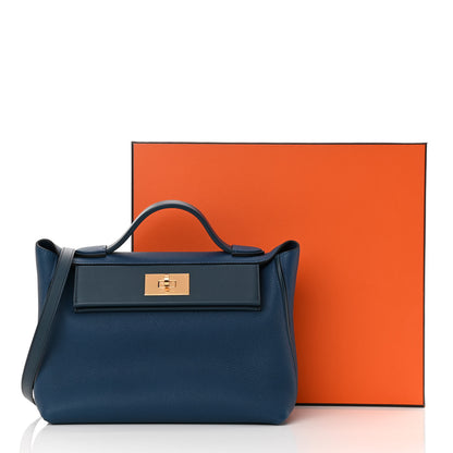 Hermes Togo Swift 24/24 29 Deep Blue Bleu De Prusse 11 of 11