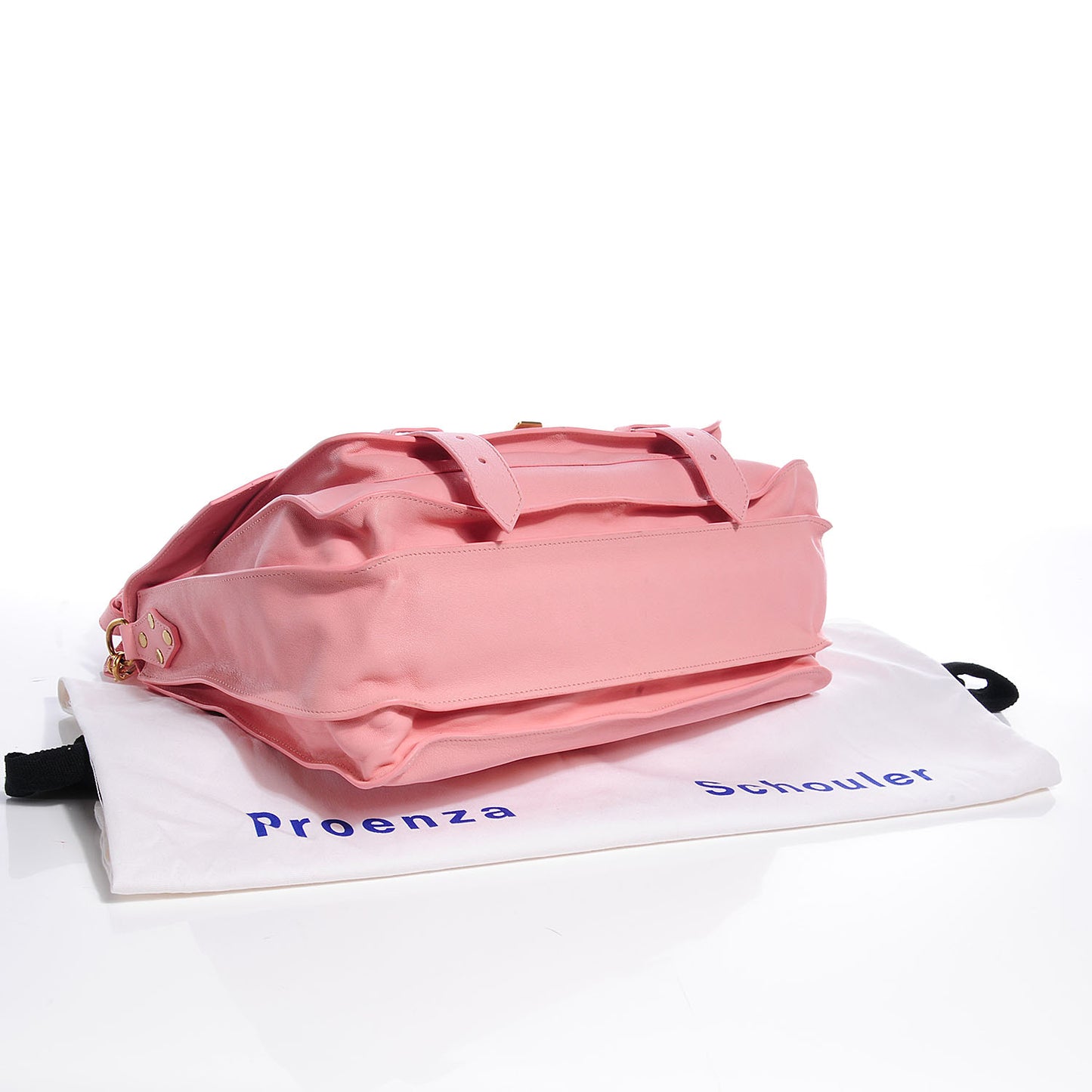 Lambskin PS1 Large Satchel Piglet Pink