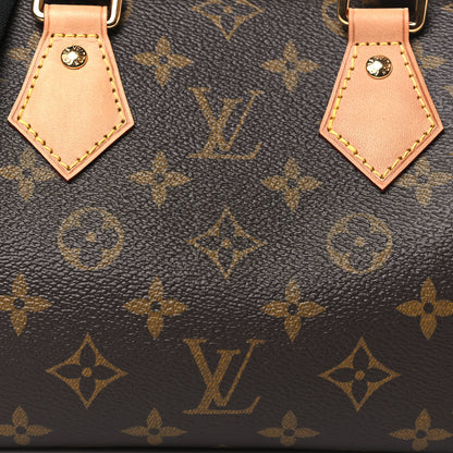 Louis Vuitton Monogram Speedy Bandouliere 20 Black 7 of 10