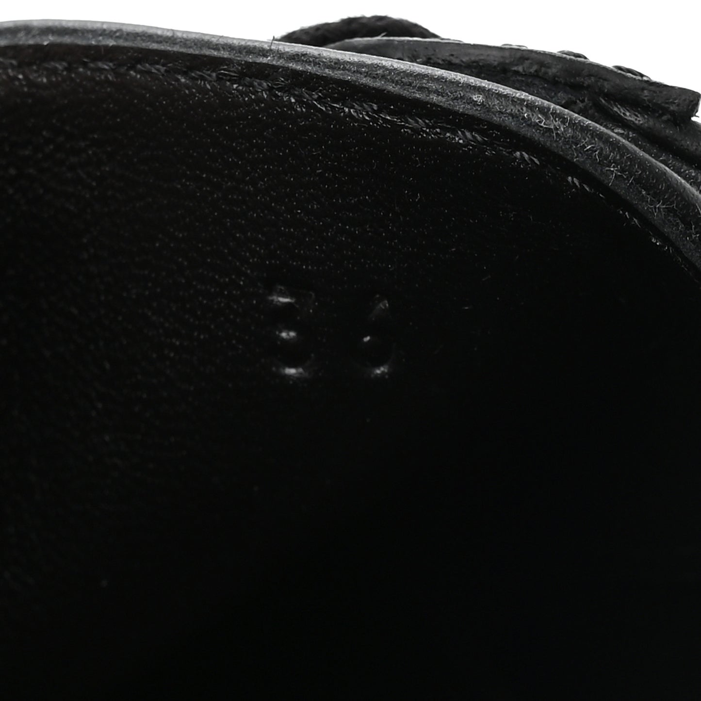 Calfskin Deep Sneakers 36 Black