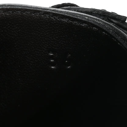 Hermes Calfskin Deep Sneakers 36 Black 8 of 8