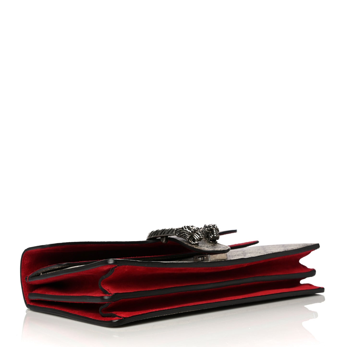 GG Supreme Monogram Small Dionysus Shoulder Bag Red
