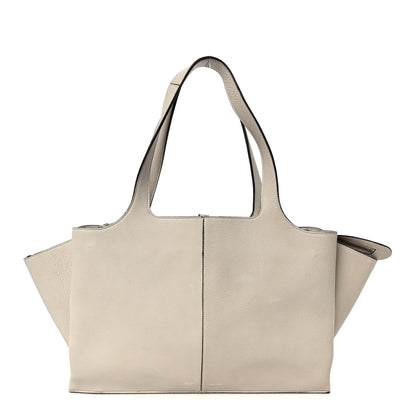 Celine Baby Grained Calfskin Medium Tri-Fold Bag Powder 1 of 12