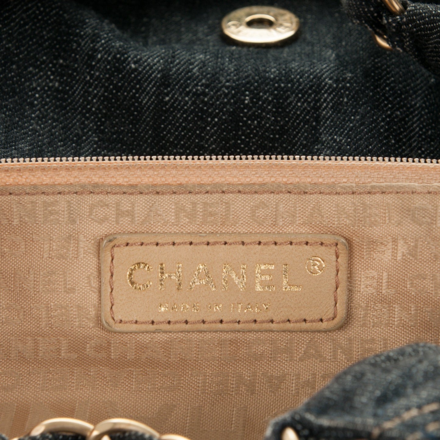 Denim XL Coco Cabas Tote Blue