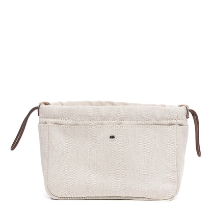 Hermes Canvas Barenia Fourbi 25 MM Pouch Naturel Fauve 1 of 9