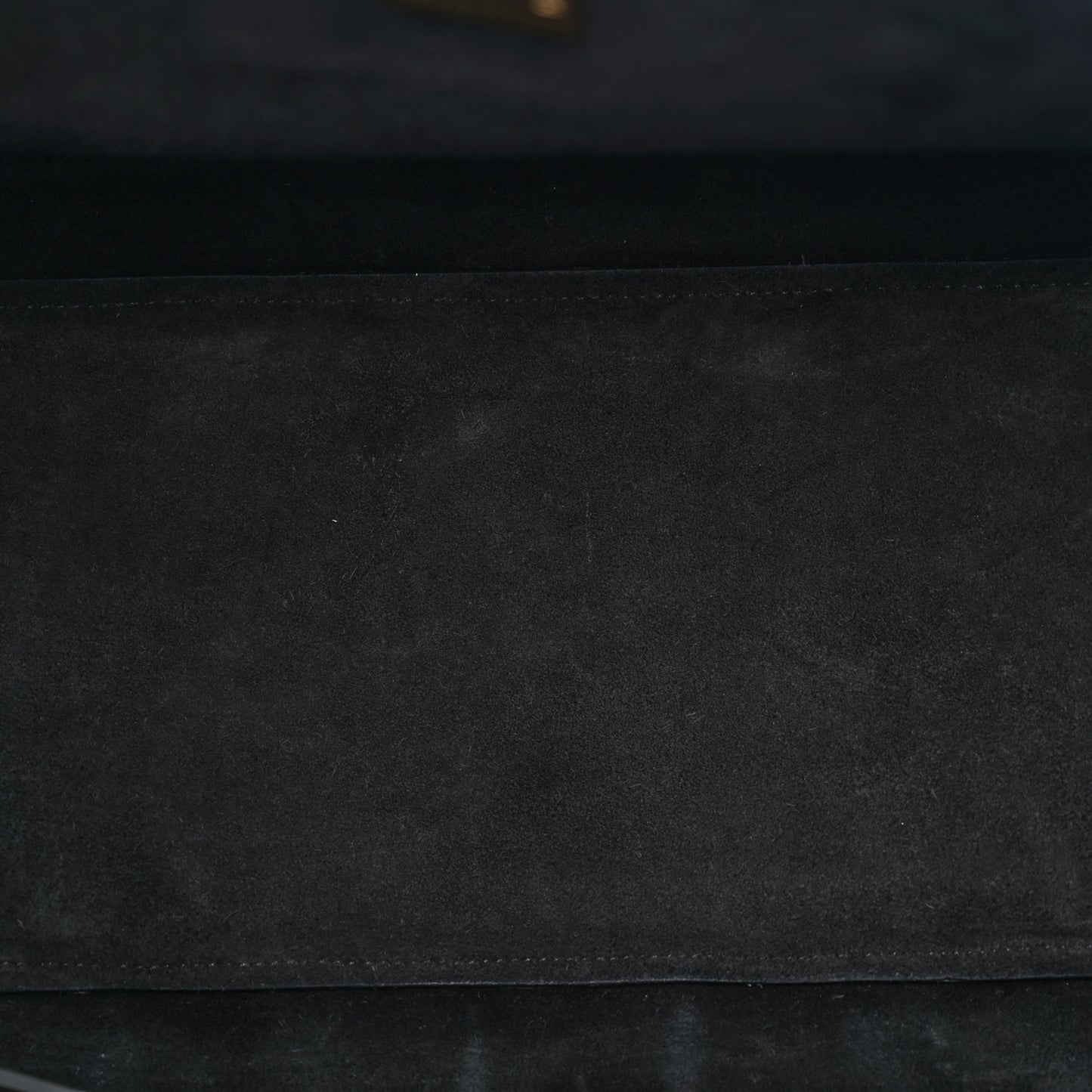 Calfskin Crocodile Embossed Small Belt Bag Black