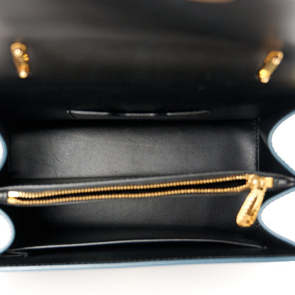 Dolce & Gabbana Patent Medium Devotion Envelope Top Handle Bag Emerald 5 of 11