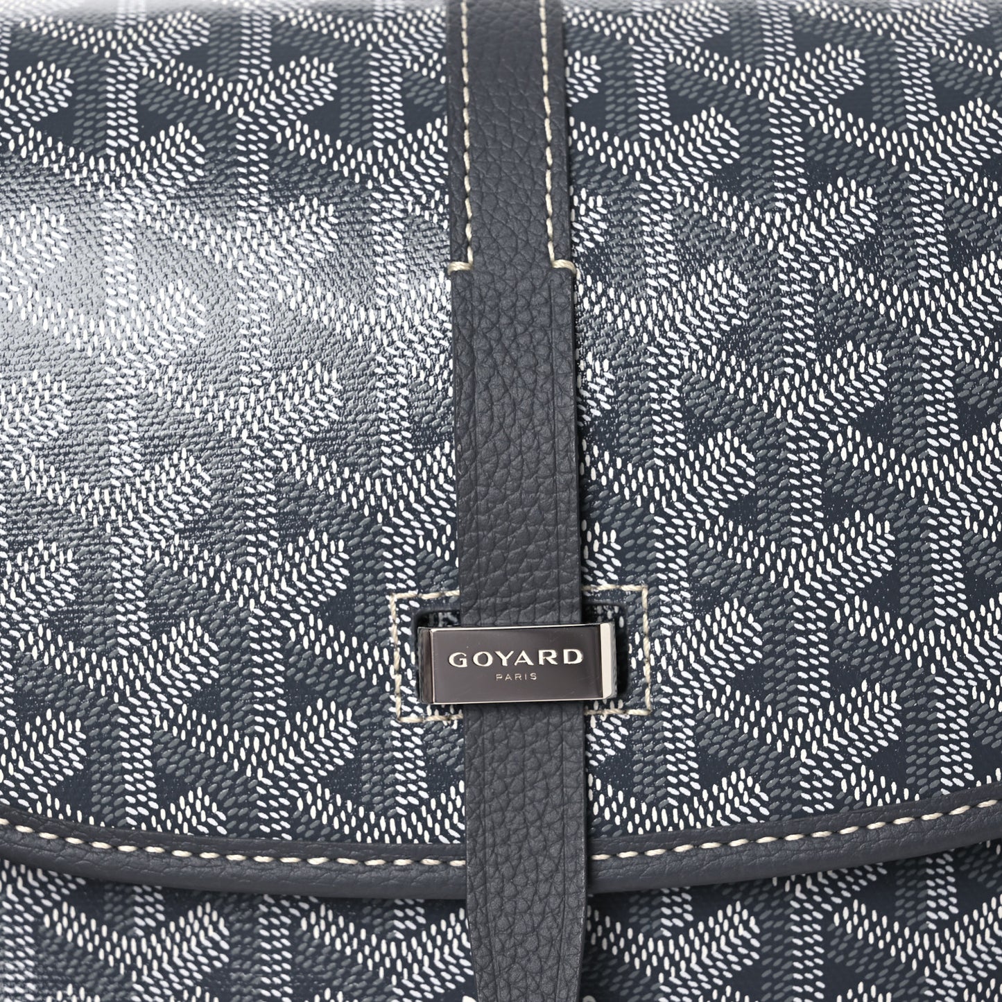 Goyardine Belvedere II PM Messenger Bag Gray