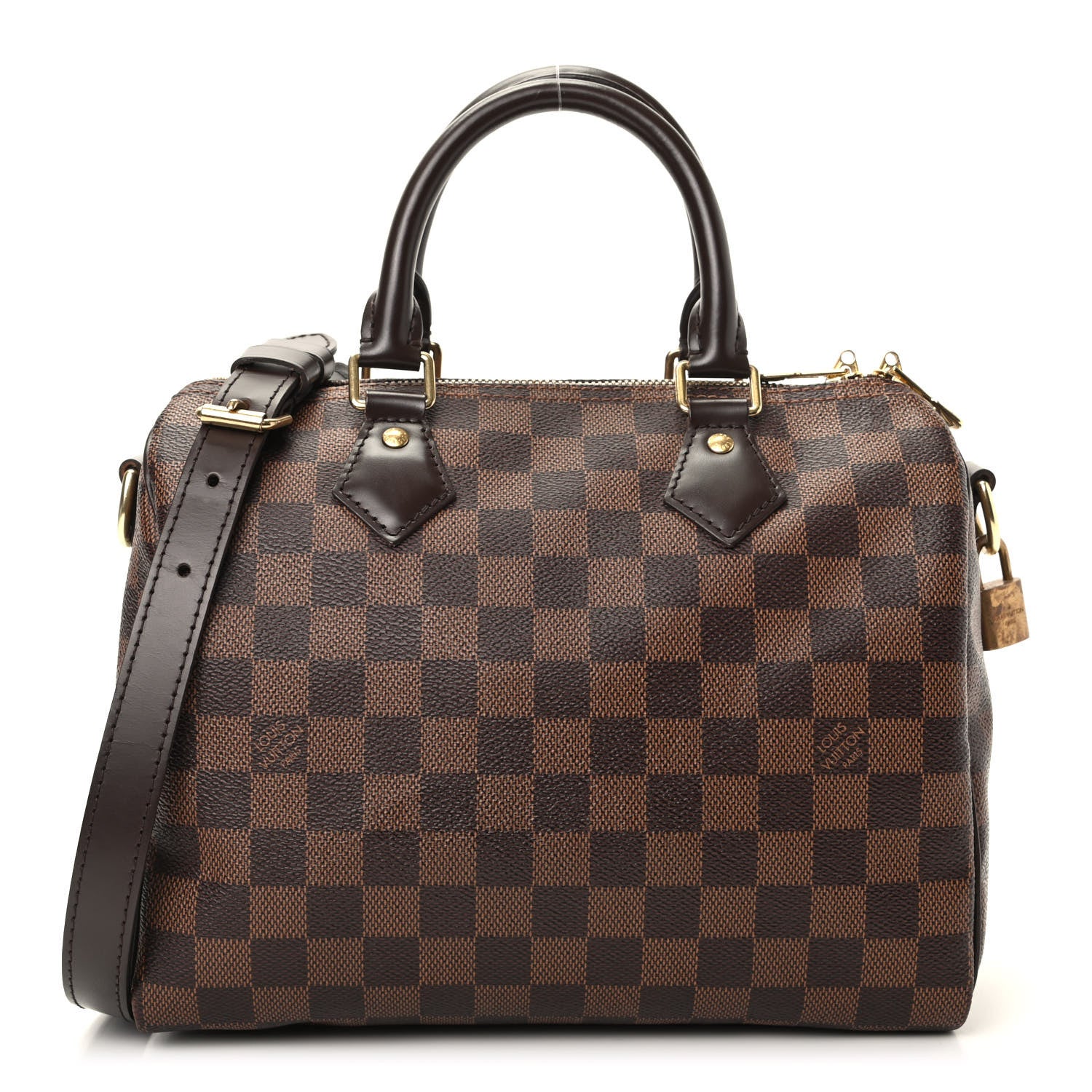 Louis Vuitton Damier Ebene Speedy Bandouliere 25 1 of 9