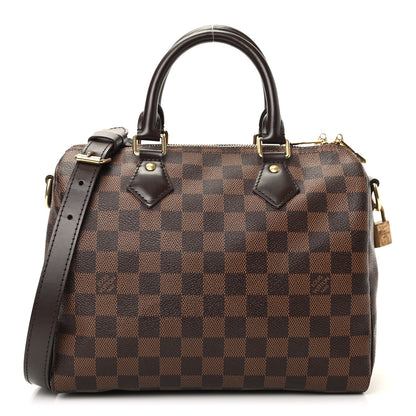 Louis Vuitton Damier Ebene Speedy Bandouliere 25 1 of 9