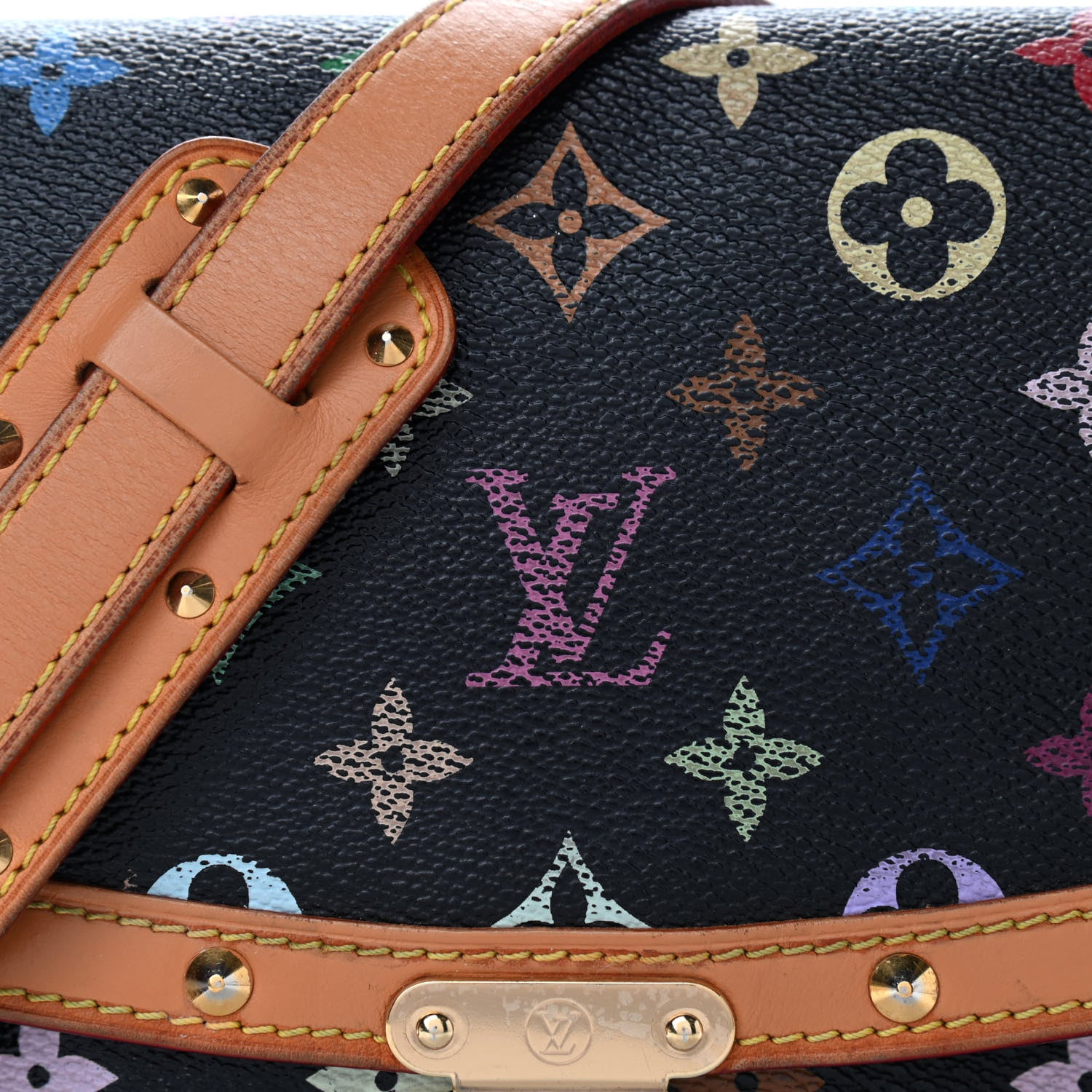 Louis Vuitton Monogram Multicolor Sologne Black 14 of 14