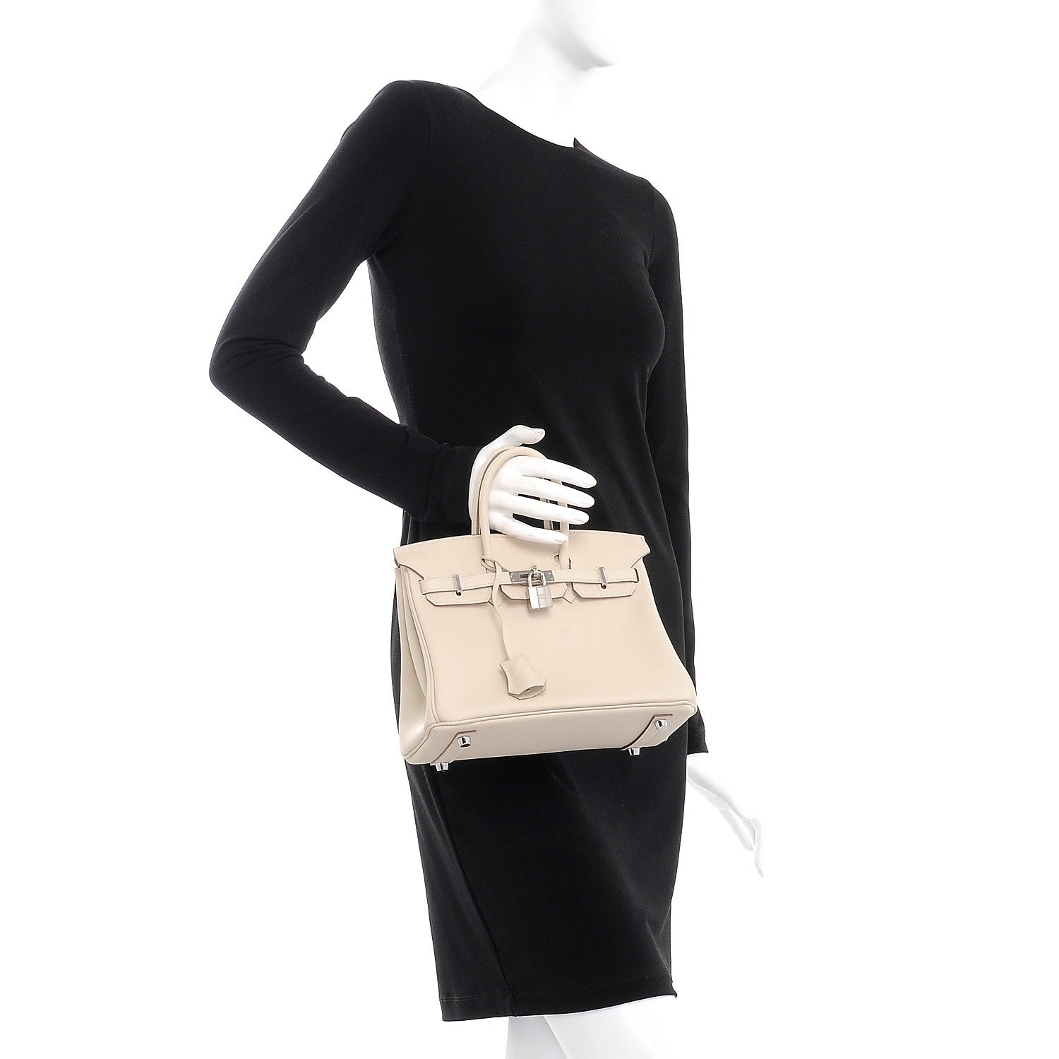 Hermes Swift Birkin 25 Craie 2 of 34