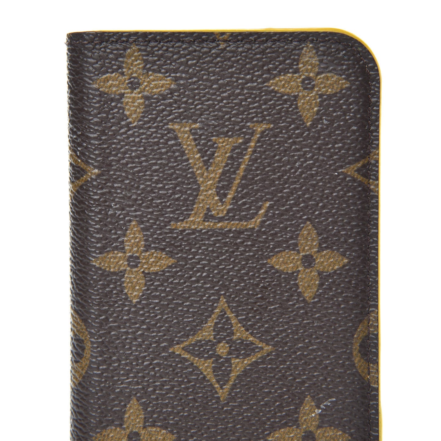 Monogram iPhone 7/8 Folio Case Yellow
