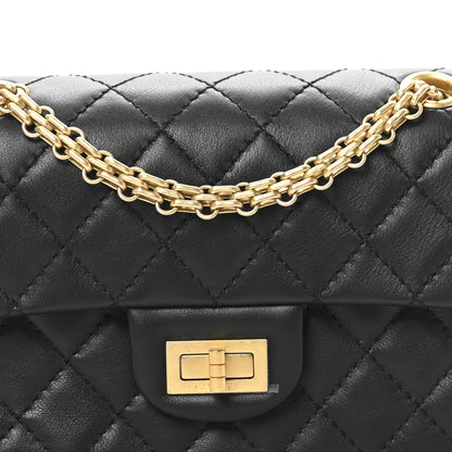 Chanel Calfskin Quilted 2.55 Reissue Mini Flap Black 8 of 10