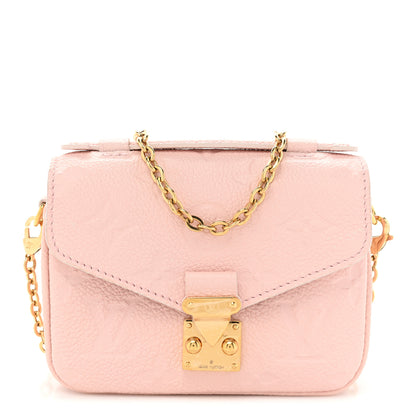 Louis Vuitton Empreinte Micro Metis Rose Pink 1 of 11