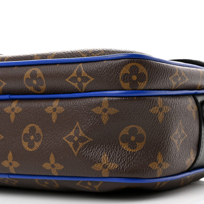 Louis Vuitton Monogram Macassar S Lock Messenger Blue 9 of 9