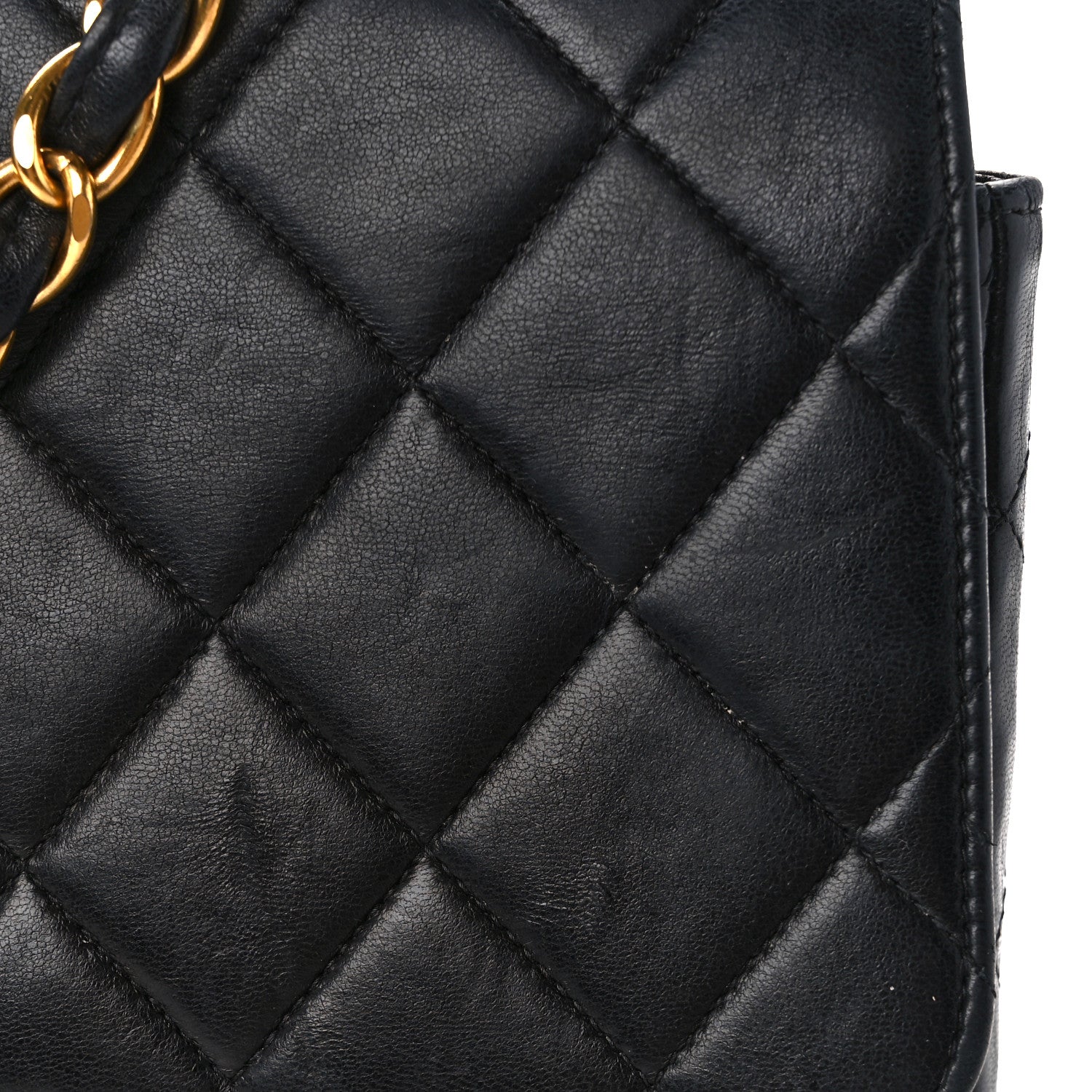 Chanel Lambskin Quilted Jumbo Single Flap Black 12 of 12