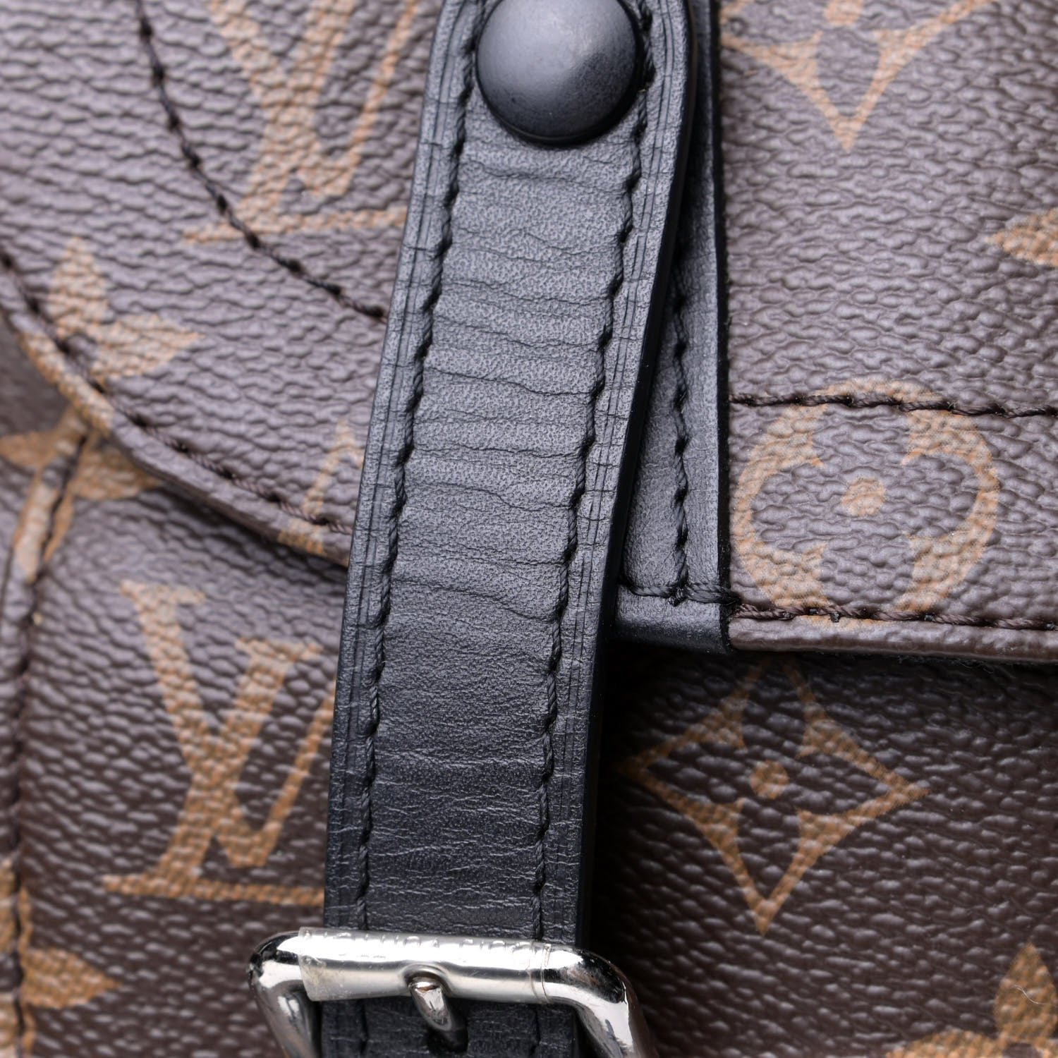 Louis Vuitton Monogram Macassar Christopher PM Backpack 6 of 9