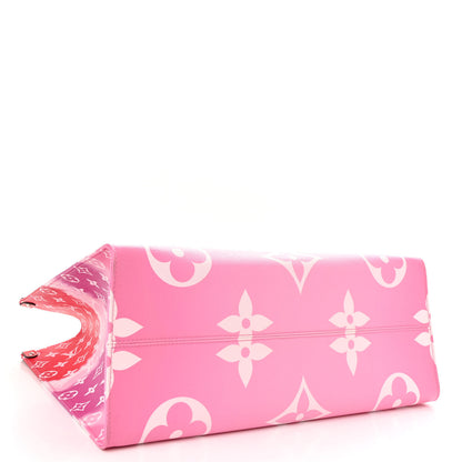 Louis Vuitton Monogram Escale Onthego GM Rouge 4 of 9