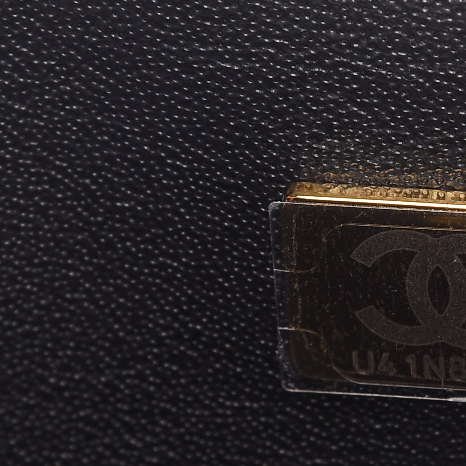 Chanel Lambskin Quilted Mini Top Handle Rectangular Flap Black 9 of 10