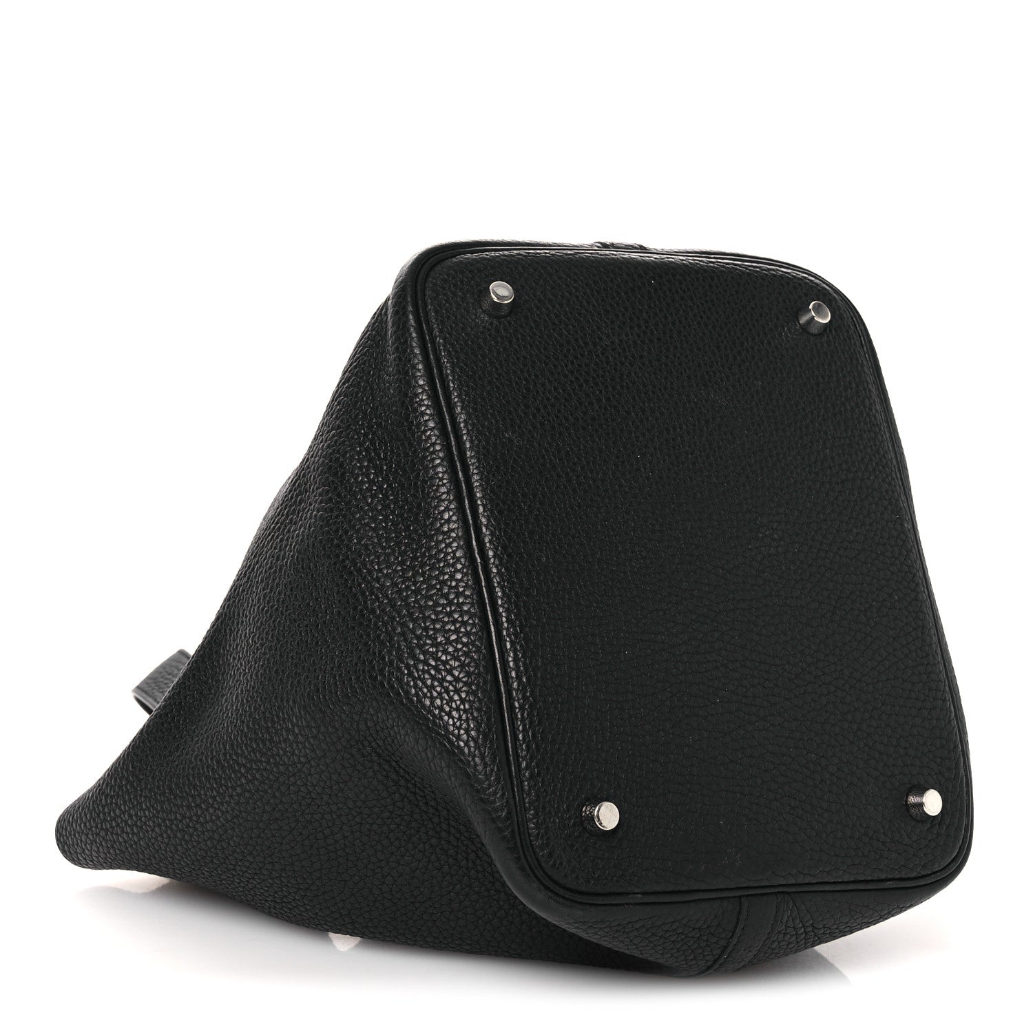 Hermes Taurillon Clemence Picotin Lock 22 MM Black 4 of 12
