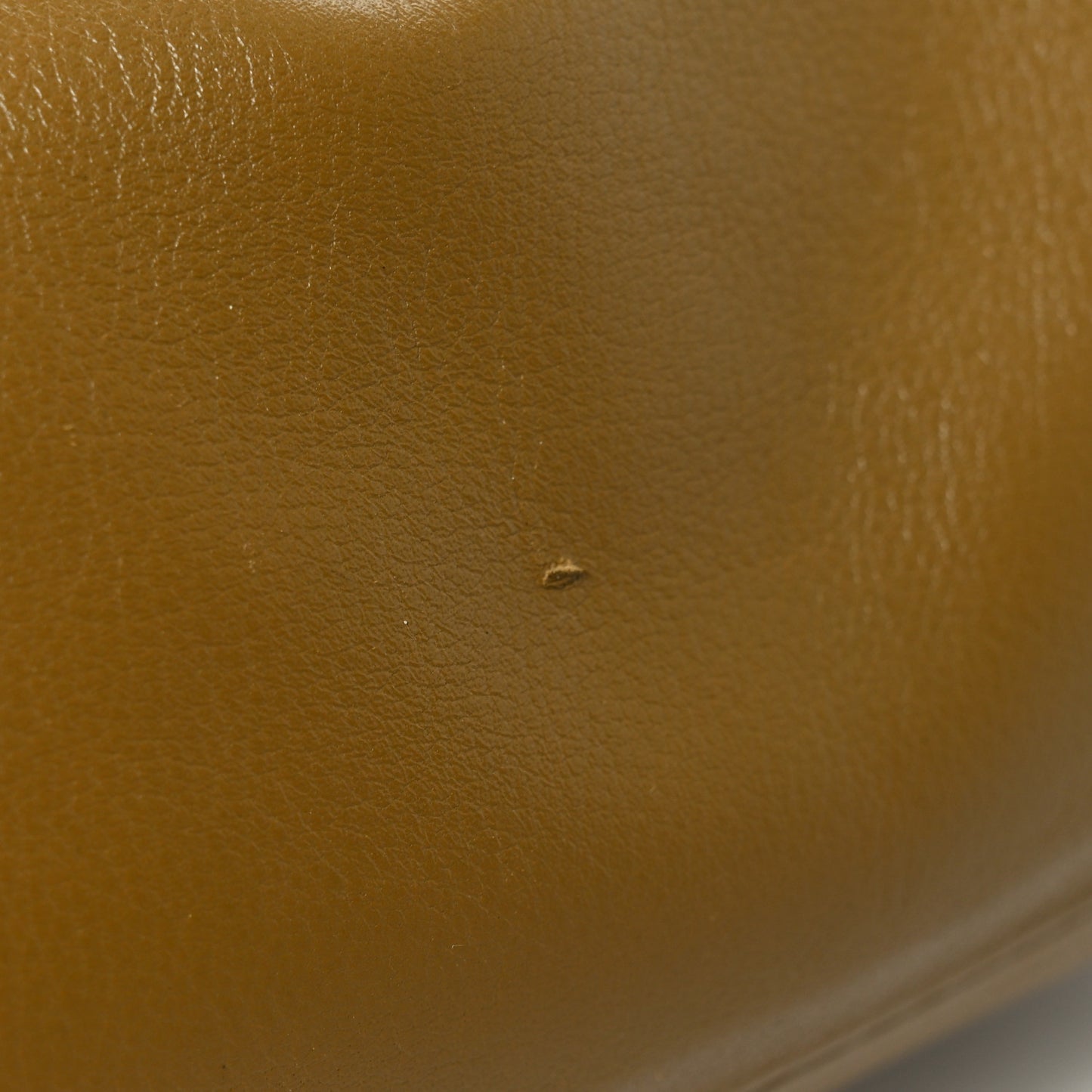 Butter Calfskin The Mini Pouch Moutarde