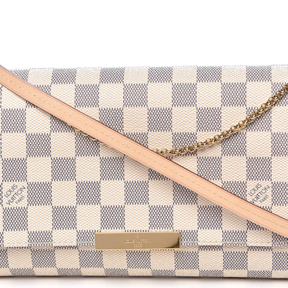 Louis Vuitton Damier Azur Favorite MM 9 of 11