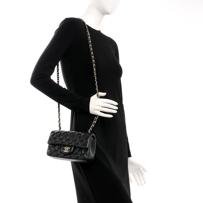 Chanel Caviar Quilted Mini Rectangular Flap Black 2 of 8