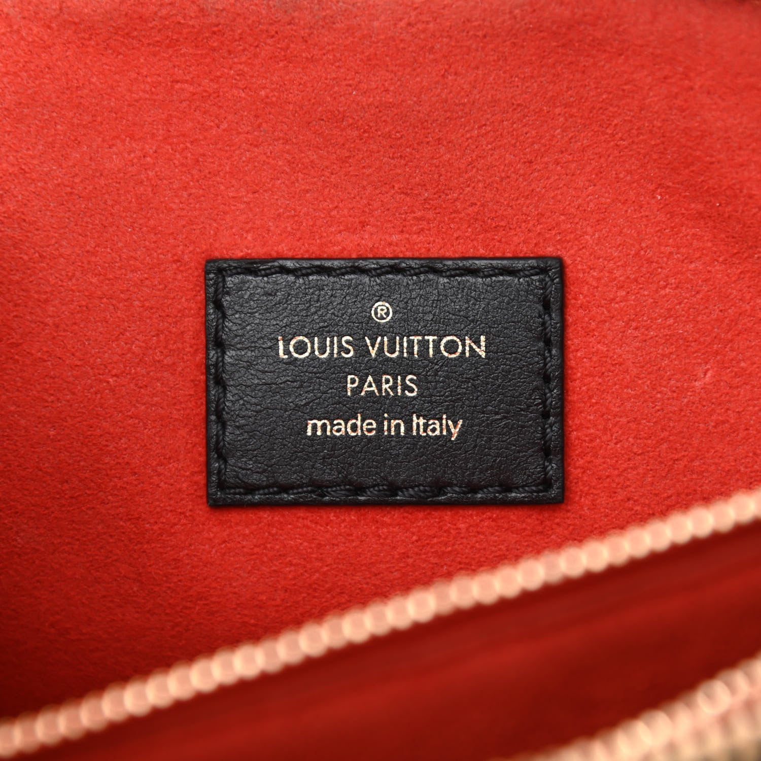 Louis Vuitton Lambskin Embossed Monogram Coussin BB Black 7 of 14