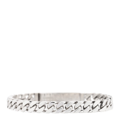 Hermes Sterling Silver TPM Kelly Gourmette Bracelet ST 2 of 4