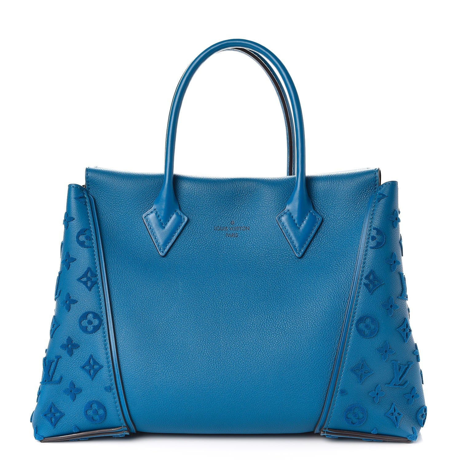 Louis Vuitton Veau Cachemire Tote W PM Blue Lagon 1 of 7