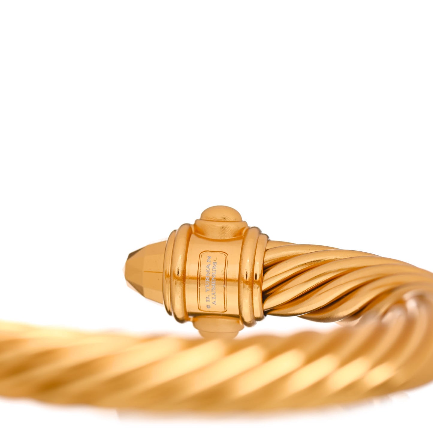 Aluminum 10mm Renaissance Bracelet Gold