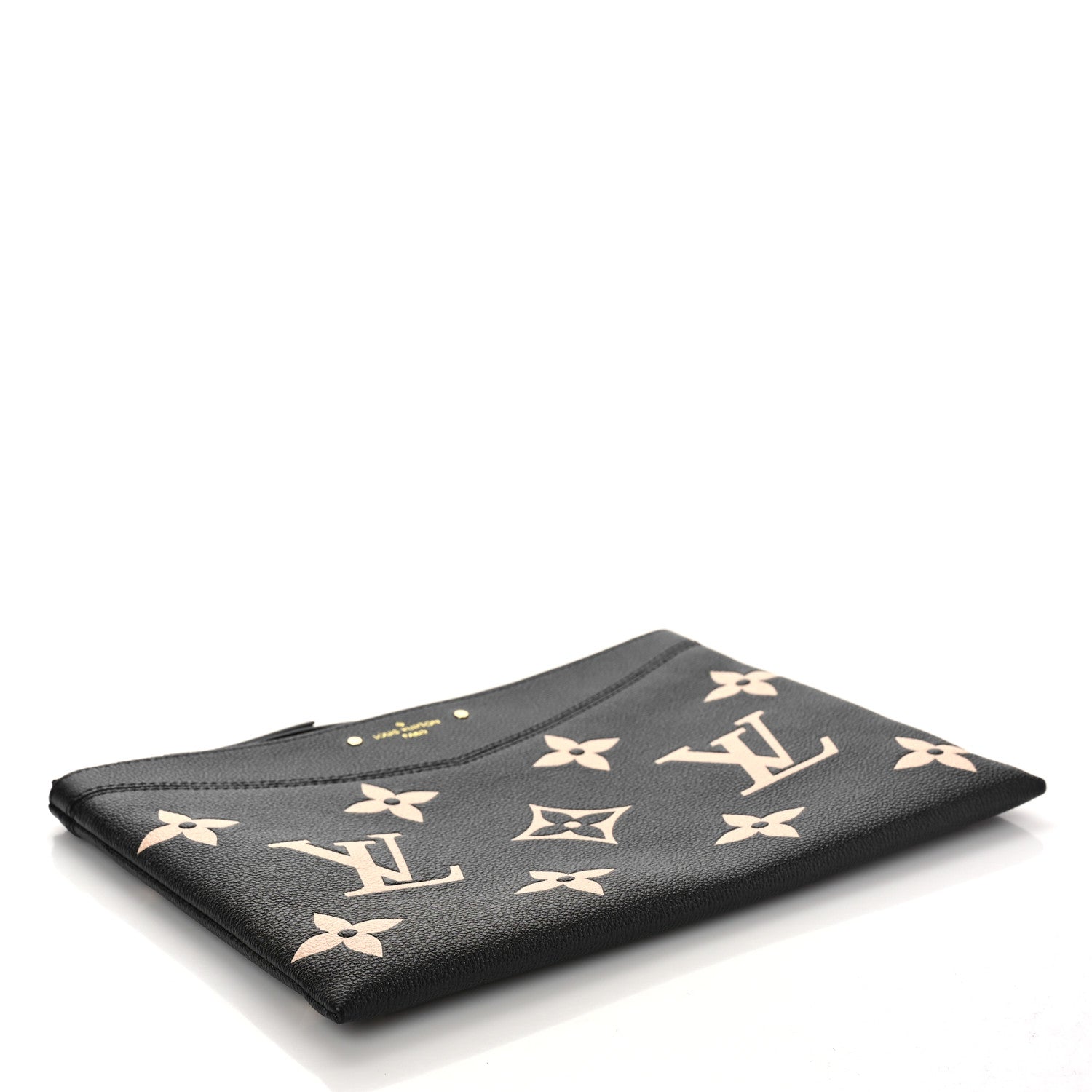 Louis Vuitton Empreinte Monogram Giant Daily Pouch Black Beige 4 of 8