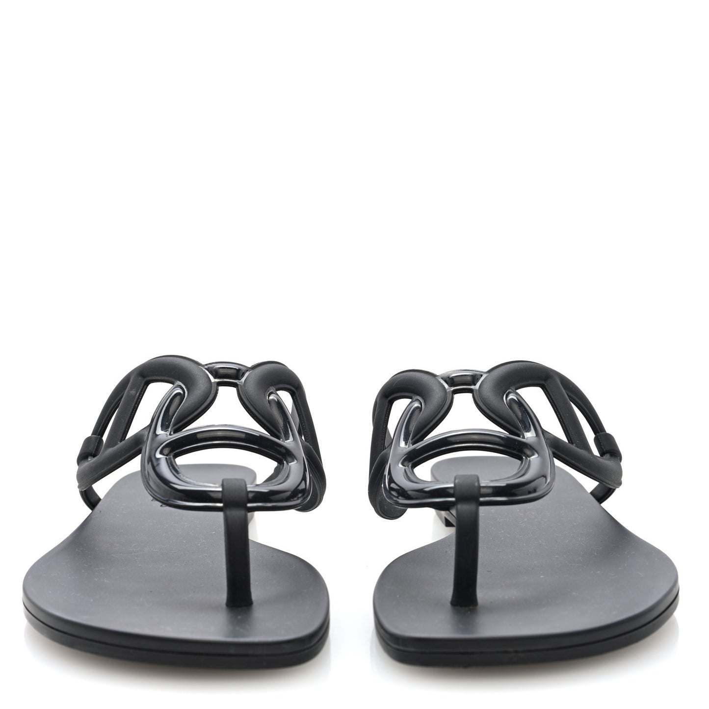Rubber Womens Egerie Sandals 38 Black