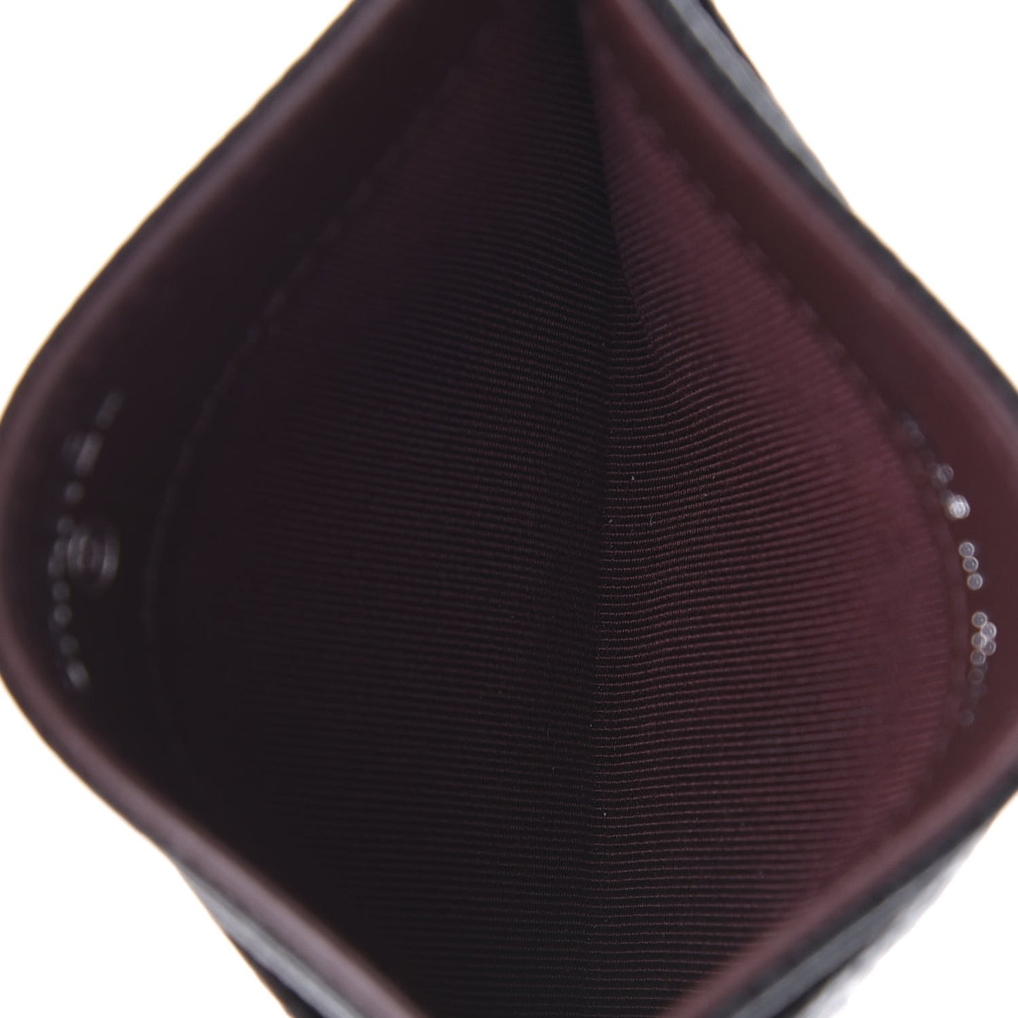 Caviar Quilted Card Holder Black