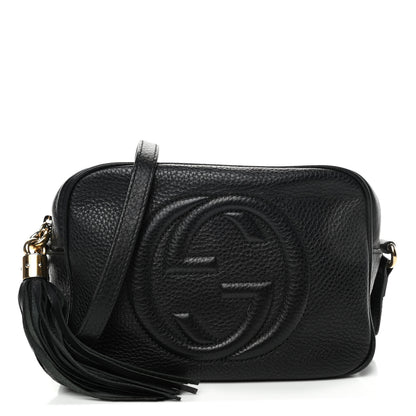 Gucci Pebbled Calfskin Small Soho Disco Bag Black 1 of 6