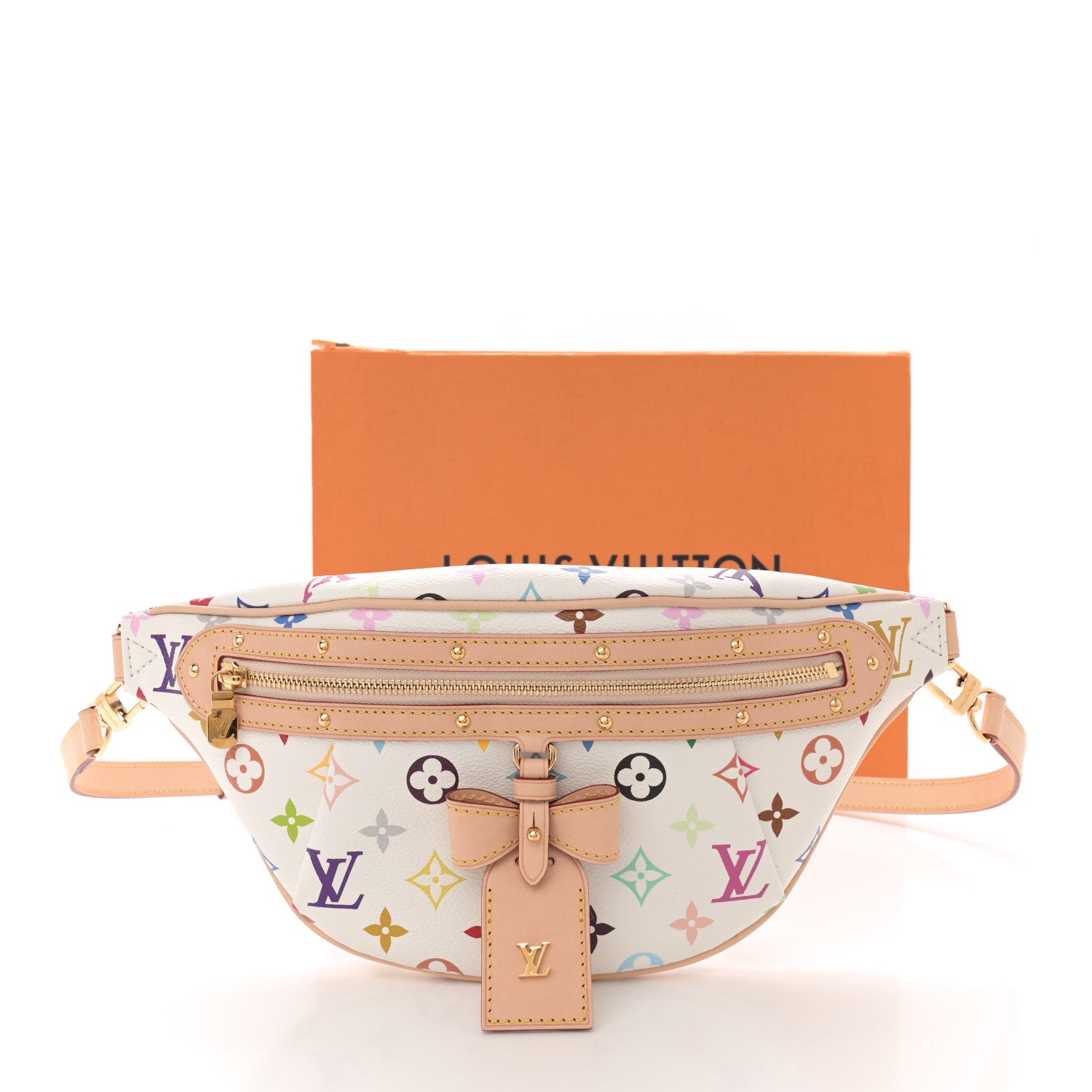 Louis Vuitton LV X TM Monogram Multicolor High Rise Bumbag White 10 of 10